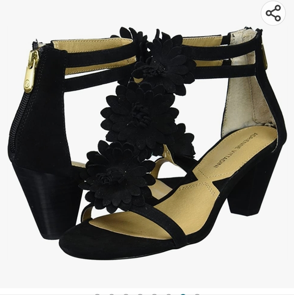 Adrienne Vittadini Flower Sandals - Picture 2 of 10